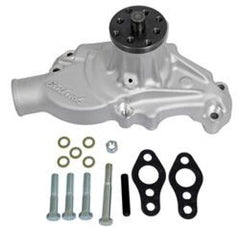 Edelbrock Water Pump for Small-Block Chevy Street Rods in Satin Finish