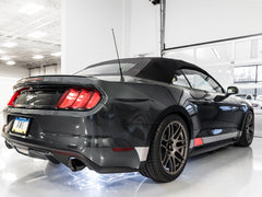 نظام عادم AWE Tuning S550 Mustang EcoBoost Axle-back - Touring Edition (أطراف باللون الأسود الماسي)