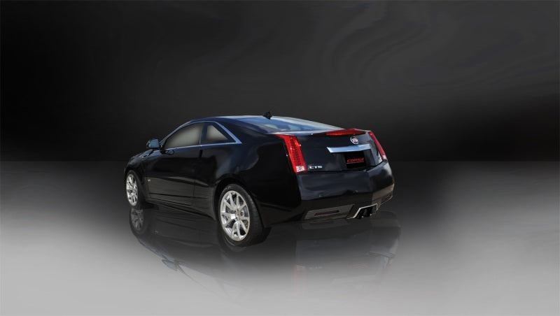 كورسا 11-13 كاديلاك CTS كوبيه V 6.2 لتر V8 عادم خلفي رياضي أسود