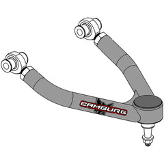 أذرع علوية عالية الأداء مقاس 1.25 بوصة من Camburg Chevy Colorado ZR2 17-22 (مع أغطية)