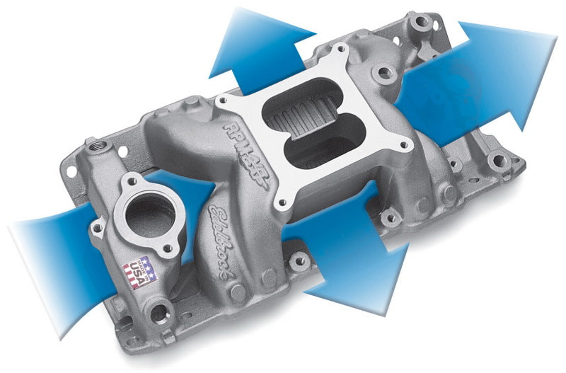 مشعب فجوة الهواء من طراز Edelbrock S/B Chevy RPM