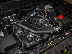 أنبوب شحن بارد من الألومنيوم مقاس 2.75 بوصة لسيارة فورد برونكو V6-2.7Ltt BladeRunner 21-22 - أسود