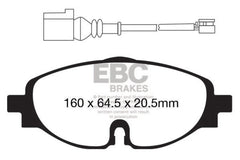 وسادات الفرامل الأمامية Greenstuff EBC 14+ Audi A3 1.8 Turbo