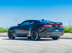 عادم خلفي من نوع Borla Catback سعة 6.2 لتر ATAK لسيارة Chevy Camaro SS موديل 16-17 مع أطراف مفردة
