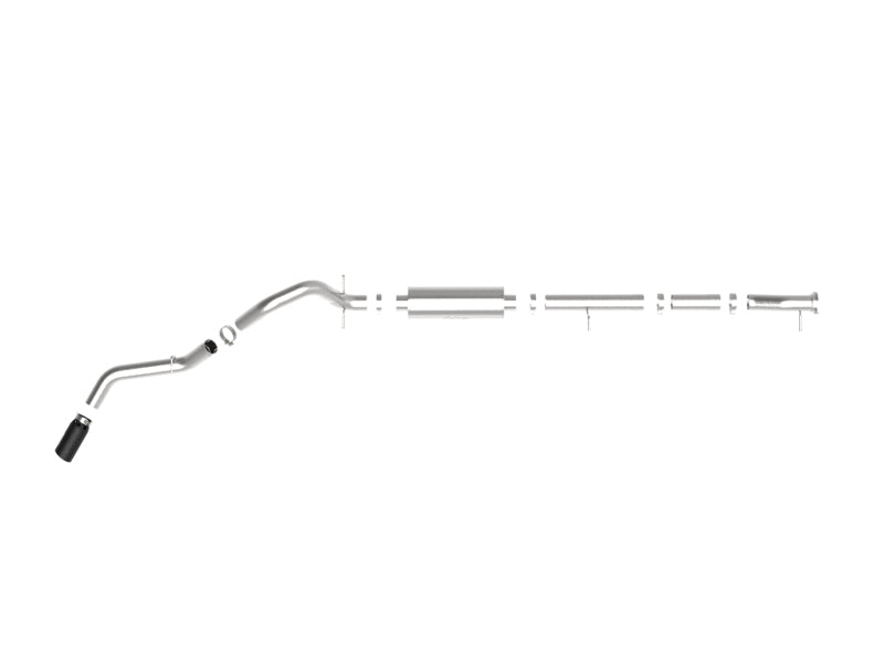 aFe Apollo GT Series 4in 409SS Cat-Back 20-21 GM 2500/3500HD V8-6.6L L8T - طرف أسود