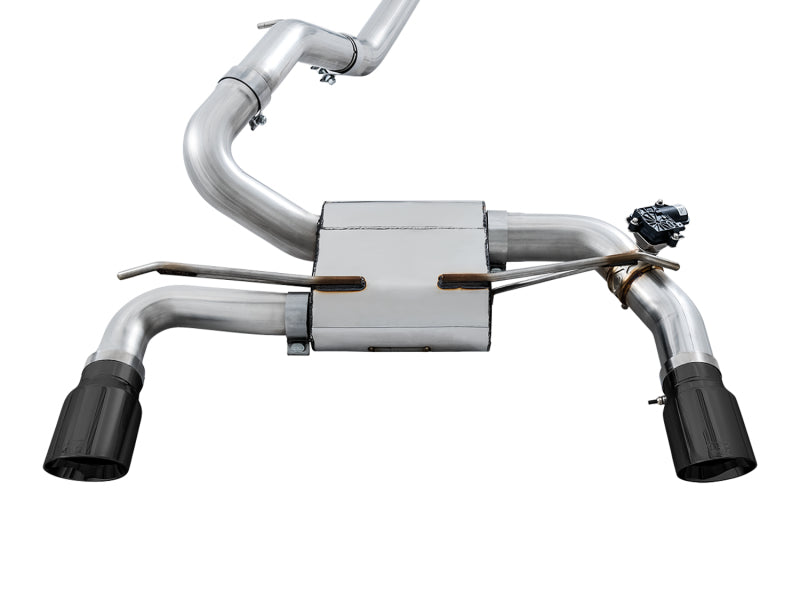 AWE Tuning Ford Focus RS SwitchPath Cat-back Exhaust Tips - Diamond Black