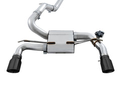 AWE Tuning Ford Focus RS SwitchPath Cat-back Exhaust Tips - Diamond Black