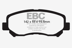وسادات فرامل أمامية Greenstuff EBC 12+ Mazda CX-5 2