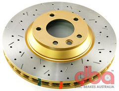 DBA 3/06-08 Audi Q7 دوار أمامي مثقوب ومشقوق من سلسلة 4000