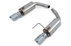 نظام عادم AWE Tuning S550 Mustang EcoBoost Axle-back - إصدار Touring (أطراف من الكروم الفضي)