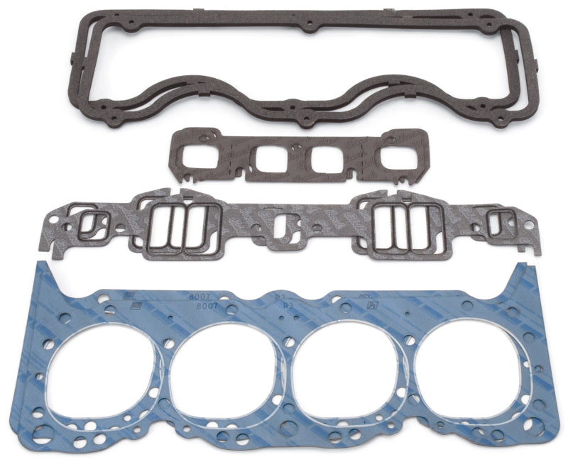 طقم حشوة الطرف العلوي من Edelbrock لسلسلة W من Chevy 409 ذات الفتحة الكبيرة