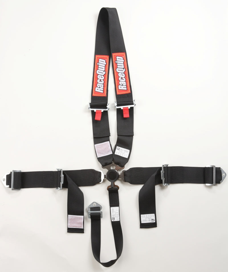 حزام RaceQuip Black SFI CAMLOCK 5pt Dragster inUin