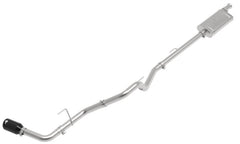 aFe Apollo GT Series 2.5in 409SS 20-21 Jeep Gladiator (JT) V6-3.6L - طرف أسود