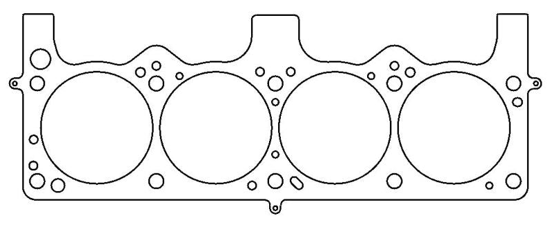 كوميتيك كرايسلر SB مع رؤوس 318A مقاس 4.080 بوصة .036 بوصة MLS Head Gasket Engine Quest HDS