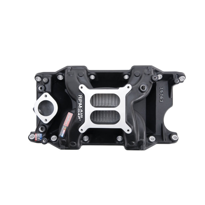 مشعب سحب Edelbrock RPM Air-Gap Small-Block Chrysler 340-360 أسود