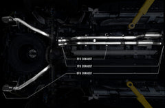 تعديل AWE 2017+ Ford Raptor 1 FG Resonated Performance H-Pipe