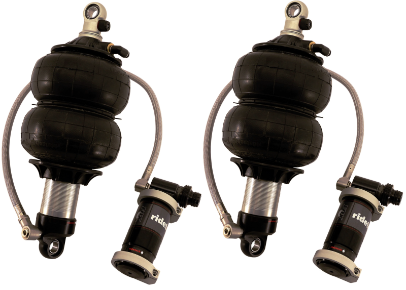 Ridetech 79-93 Ford Mustang مع Ridetech SLA TQ Series ShockWaves - زوج أمامي