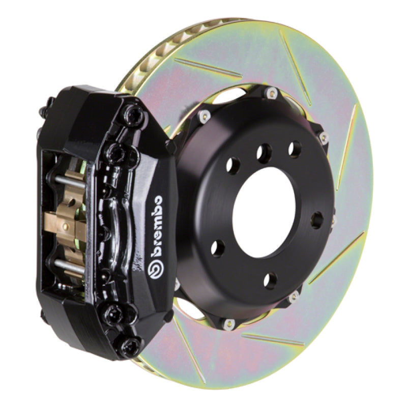 بريمبو 02-04 Focus SVT/05-06 Focus F GT BBK 4 مكابس مصبوبة قطعتان مقاس 328x28 قطعتان دوار مشقوق النوع 1-أسود