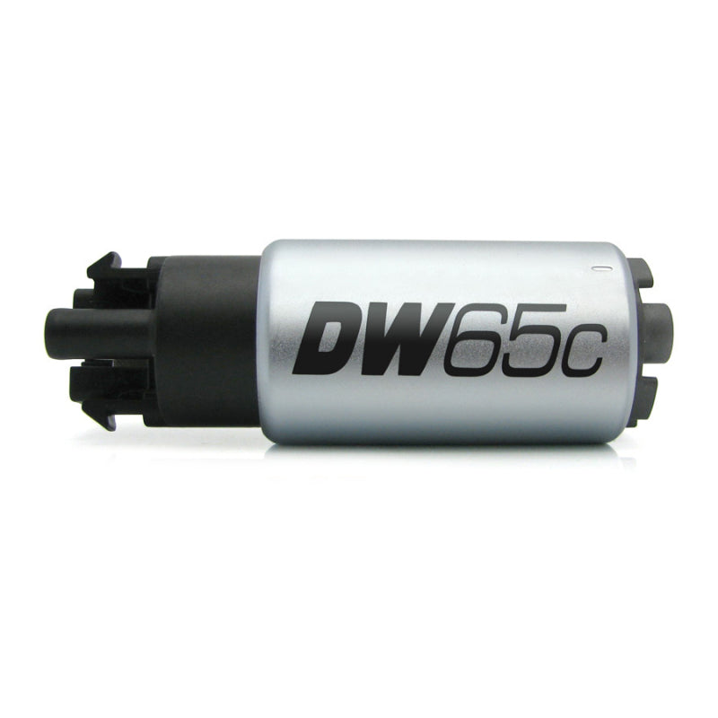 مضخة الوقود المدمجة DeatschWerks 265 LPH DW65C Series مع مشابك التثبيت