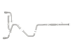 عادم aFe Takeda Cat-Back 19-20 Hyundai Veloster N 304SS ذو طرفين مصقولين
