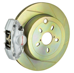 بريمبو 02-07 Impreza/WRX GT BBK خلفي 2 مكبس مصبوب 2 قطعة 316 × 20 قطعة واحدة دوار من النوع المشقوق 1-فضي