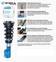 Cusco Coilovers Street Zero A (Pillowball Mount) 40 Way Adj 15 Mazda Miata (ND5RC) *JDM Model Only*