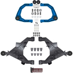 Camburg 22-25 Toyota Tundra 2WD/4WD Blue KINETIK Uniball Trail Series LT Kit w/ Billet XJ UCA