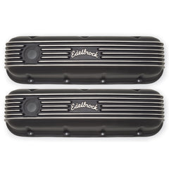 غطاء صمام Edelbrock Classic Series Chevrolet 1965 وما بعده 396-502 V8 أسود