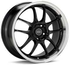 Enkei PF01 17x9 5x114.3 35mm Offset 75mm Hub Bore - Black Mach