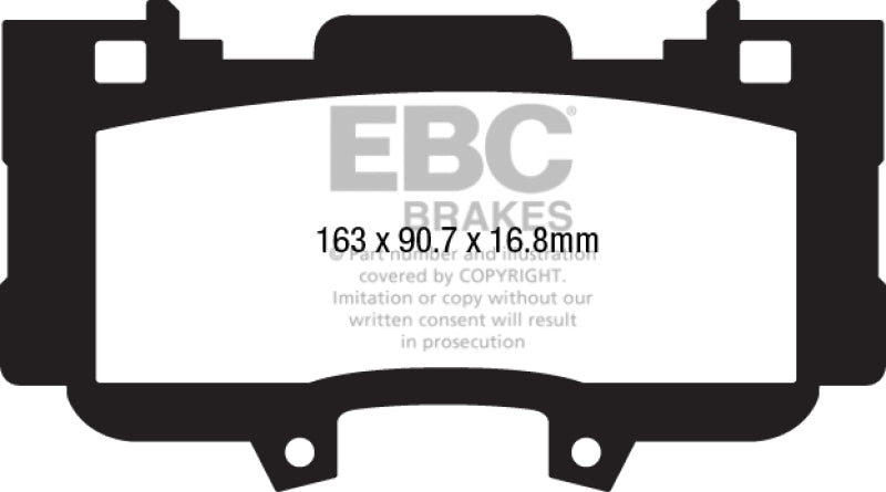 وسادات فرامل EBC Greenstuff 2000 Series Sport
