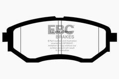وسادات الفرامل الأمامية Greenstuff لسيارة Subaru Forester 2.0 Turbo EBC 13+