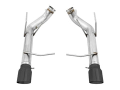 نظام عادم AWE Tuning S197 Mustang GT Axle-back - إصدار Track Edition (أطراف باللون الأسود الماسي)