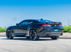 عادم خلفي من ألياف الكربون من Borla 16-17 Chevy Camaro 6.2L 4.5in بمخرج منفصل من النوع S