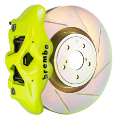 بريمبو 02-07 Impreza/WRX/08-14 WRX Fr GT BBK 4Pist Cast 326 x30 1pc Rotor Slot Type1-Fluo. أصفر