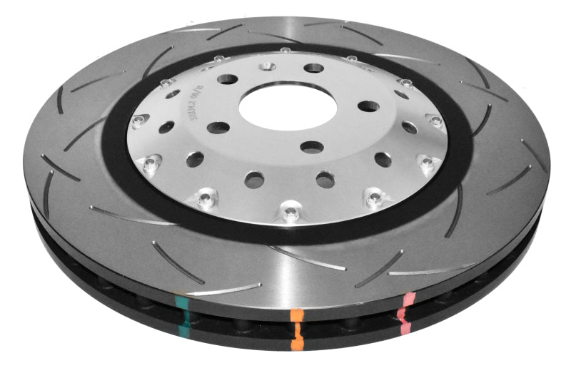 DBA 13-16 Audi RS5 (مع دوارات حديدية ذات حافة مسننة) دوار خلفي مشقوق من سلسلة 5000 مع غطاء فضي