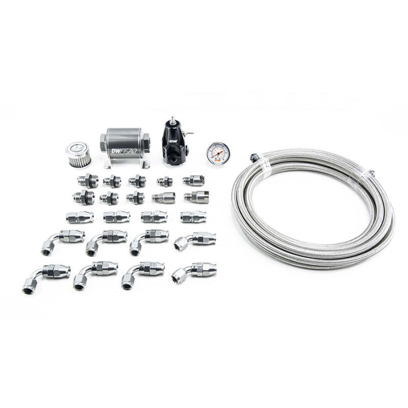مجموعة مضخة DeatschWerks 10-15 Chevy Camaro X2 Series - مجموعة السباكة CPE 6AN