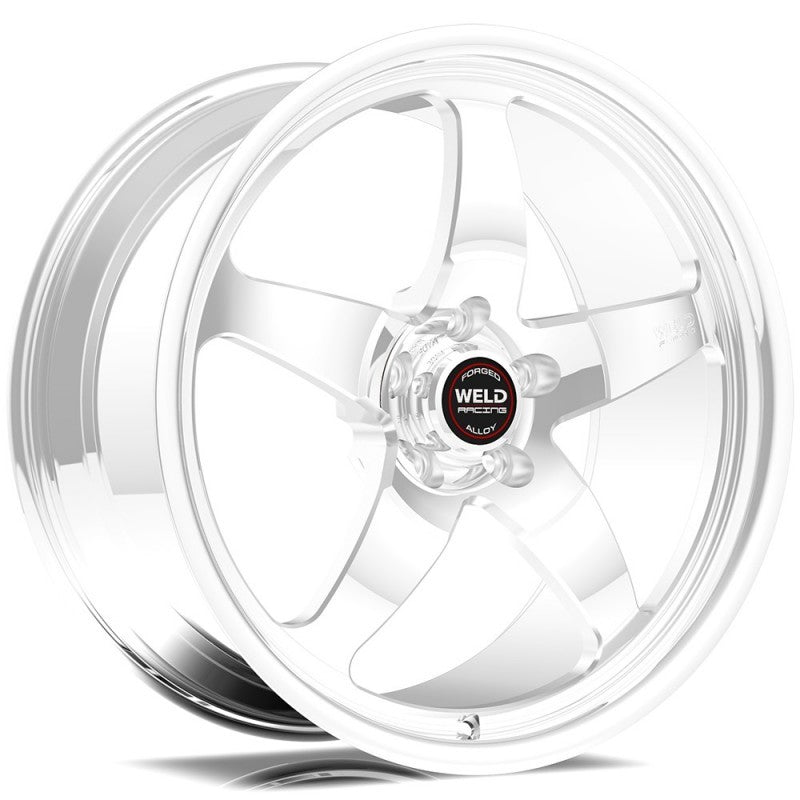 عجلة Weld S71 مقاس 17x10 / 5x5 BP / 7.2 بوصة مصقولة من BS (وسادة عالية) - غير قابلة للقفل