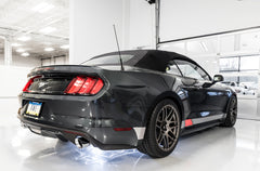 نظام عادم AWE Tuning S550 Mustang EcoBoost Axle-back - إصدار Touring (أطراف من الكروم الفضي)