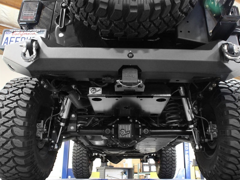 غطاء حماية انزلاقي من aFe Power لتركيب ضاغط على متن السيارة لسيارة Jeep Wrangler JK V6 سعة 3.6 لتر - 3.8 لتر موديل 2007-2014