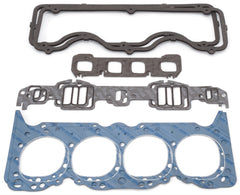 طقم حشوة الطرف العلوي من Edelbrock لسلسلة W من Chevy 409 ذات الفتحة الكبيرة