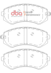 DBA 90-96 نيسان 240SX مع وسادات فرامل أمامية ABS XP عالية الأداء