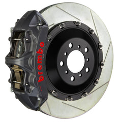 إطارات Brembo 10-19 Ghost Front GTS BBK 6 Piston Cast 411x34 2pc Rotor Sloted Type-1-Black HA