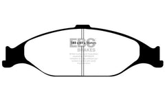 وسادات الفرامل الأمامية من Redstuff لسيارة Ford Mustang 3.8 EBC 99-04