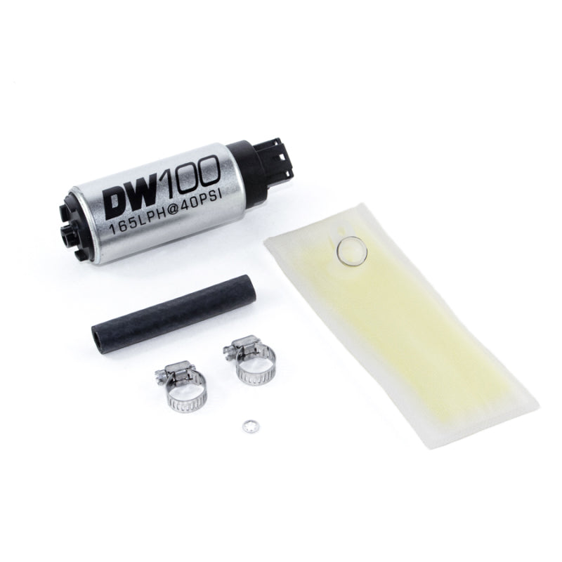 مضخة وقود DeatschWerks 165 LPH داخل الخزان مع مجموعة تركيب Integra 94-01/ Civic 92-00