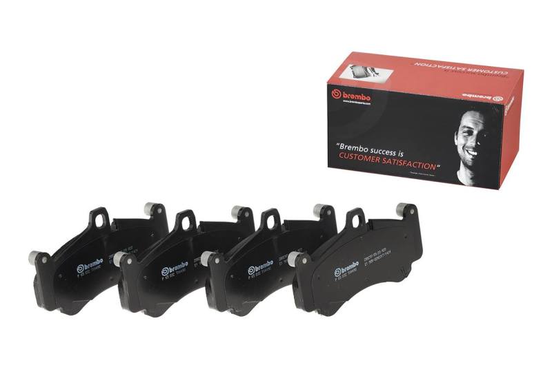 وسائد أمامية فاخرة من السيراميك NAO من Brembo 00-04 Volvo S40/V40 مكافئة للأصل الأصلي