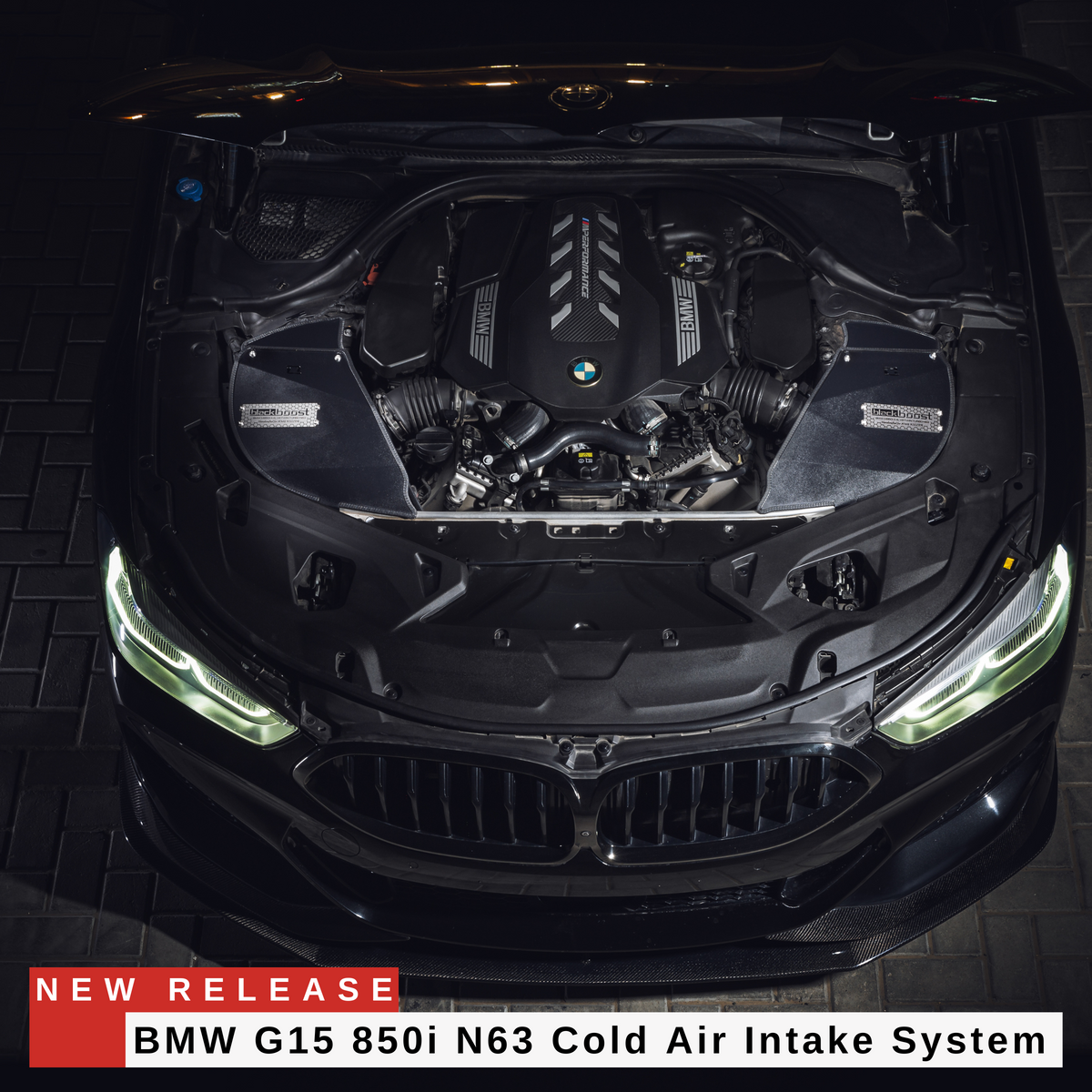 BMW G15 850i N63 4.4L V8 Twin-Turbo Cold Air Intake System