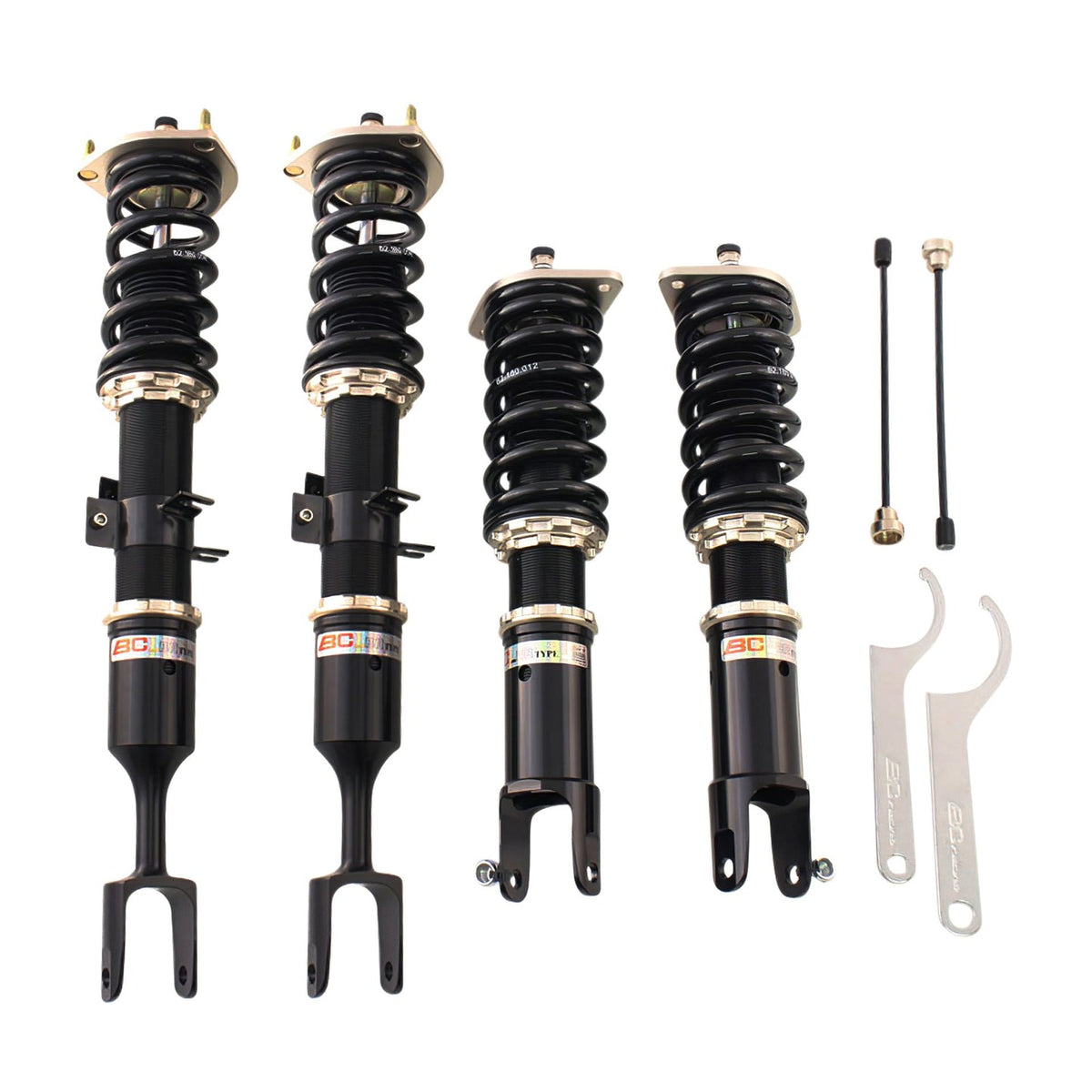 BC Racing Coilovers for 2009-2022 Nissan 370Z (Rear True Coilover)