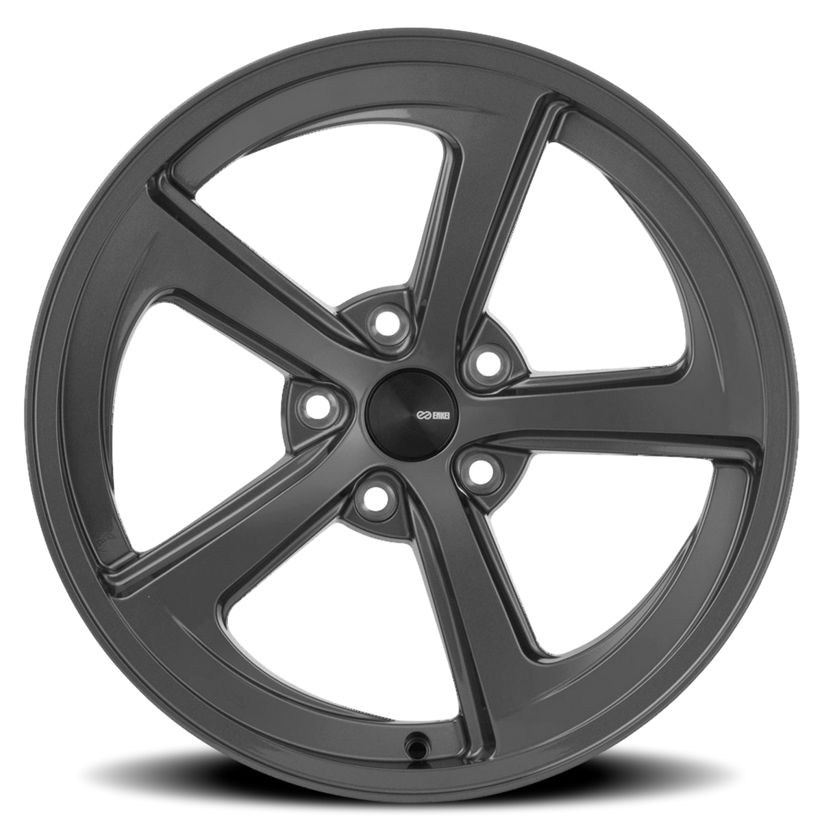Enkei Giotto 18x8 / 5x100 BP / 45mm Offset / 72.6mm Bore - Gunmetal Wheel