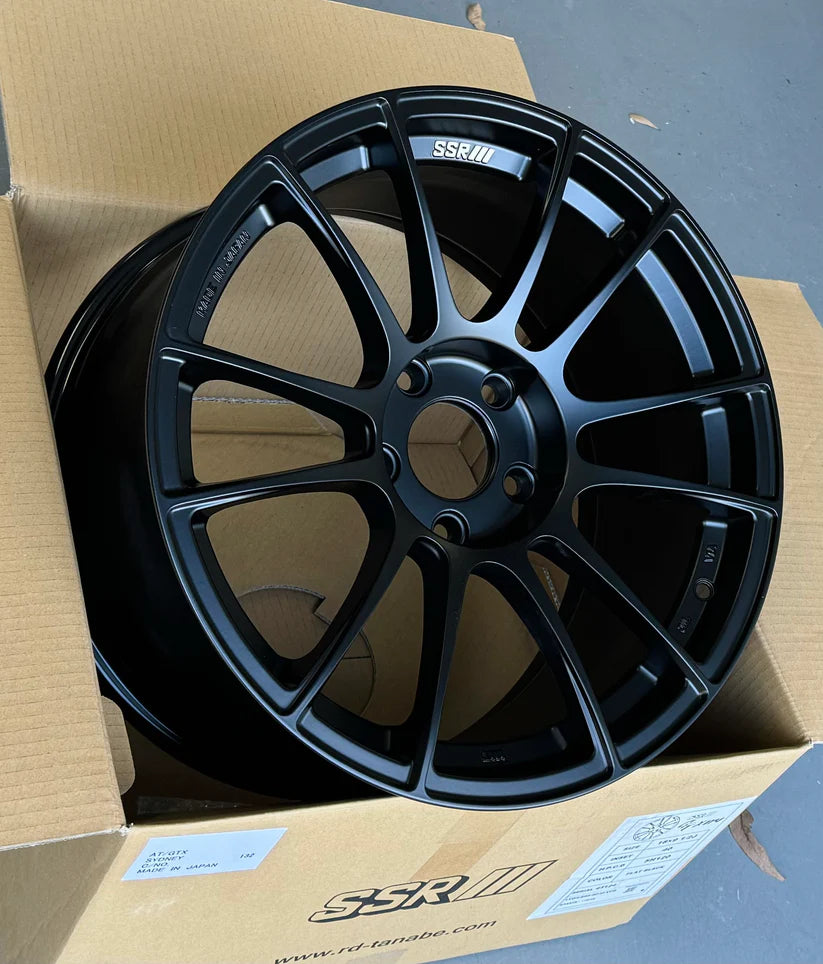 SSR GTV05 5x114.3 17x7.0 Offset 42 Graphite Gunmetal