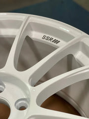 SSR GTX04 19x9.5 5x114.3 38mm Offset White Wheel *SPECIAL ORDER-NO CANCELLATION/RETURN*